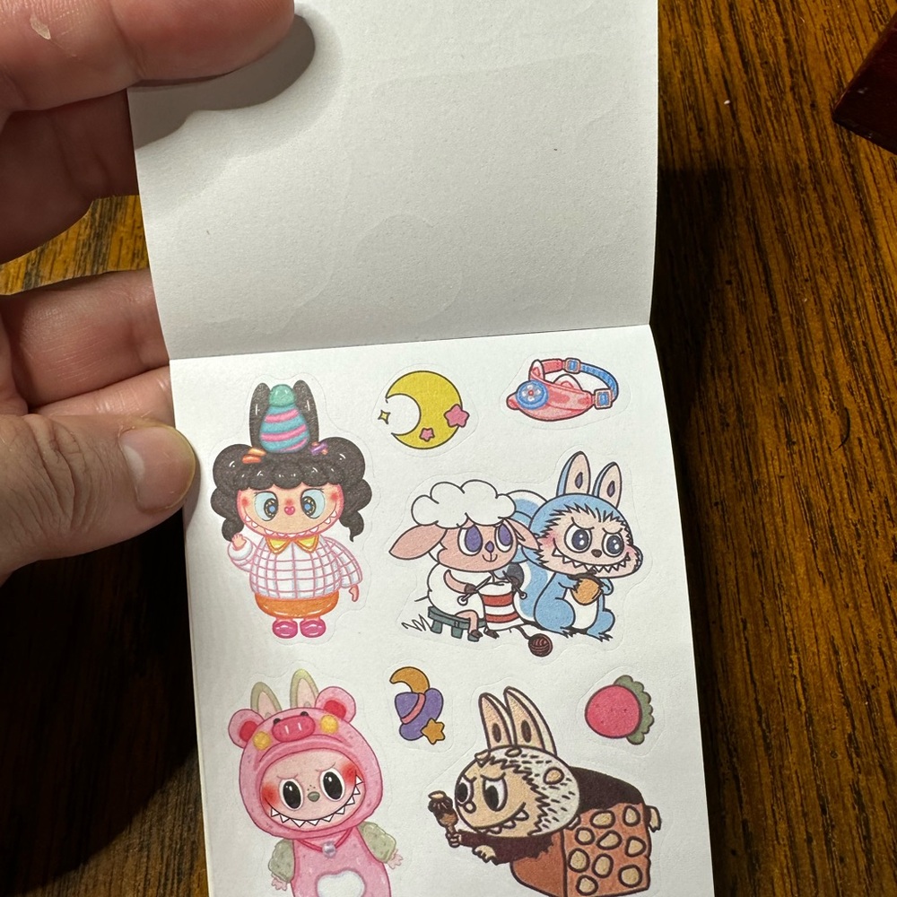 LABUBU Cartoon Sticker Book - Picture 3 of 5